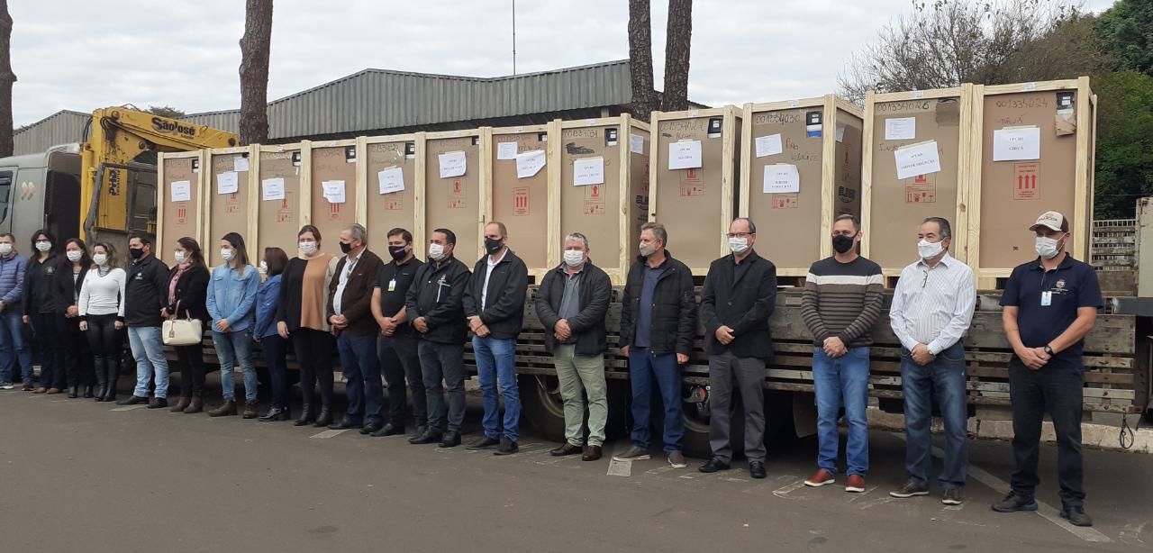 Município de Giruá recebe câmara de conservação para armazenamento de vacinas